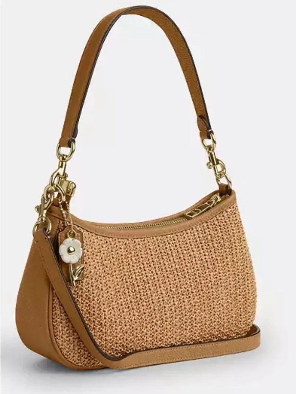 COACH TERI SHOULDER BAG WITH CHARM - Picture 5 of 7